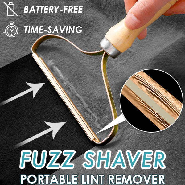 Portable Fuzz Shaver